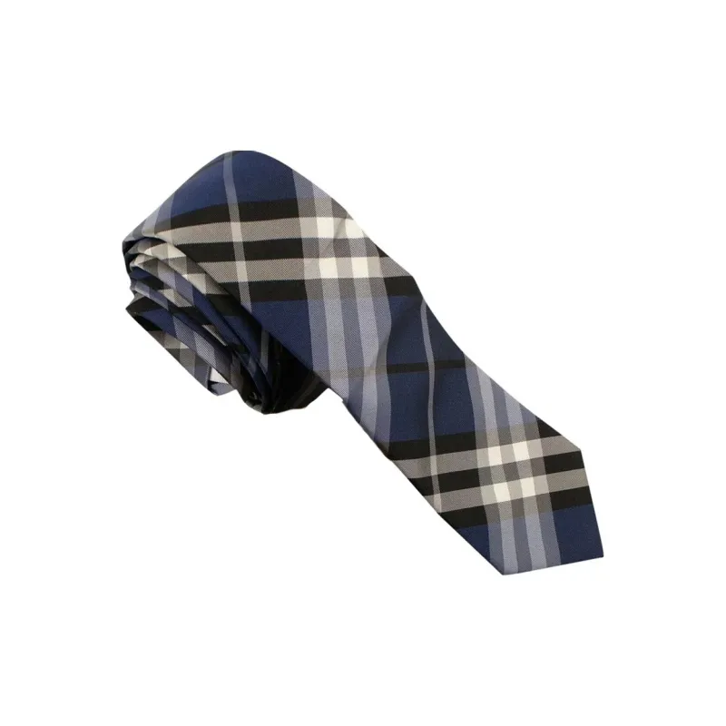 Burberry Modern Cut Vintage Check Silk Tie-0