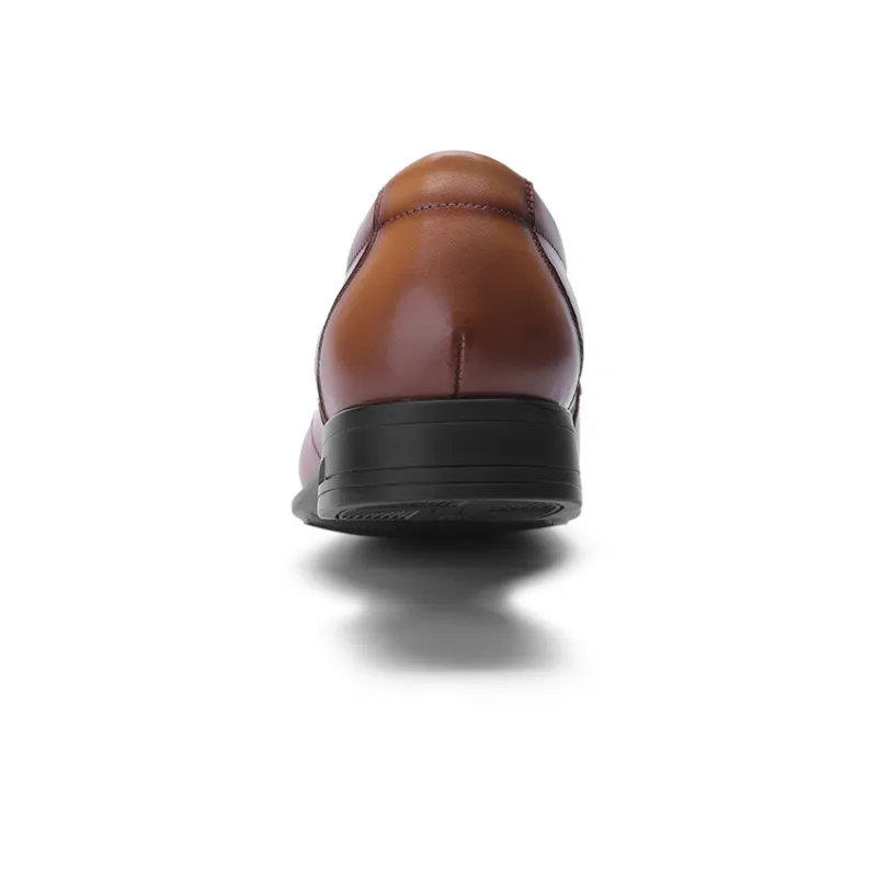 GOLDLION Dress Shoes Men Low Top Black/Brown-9