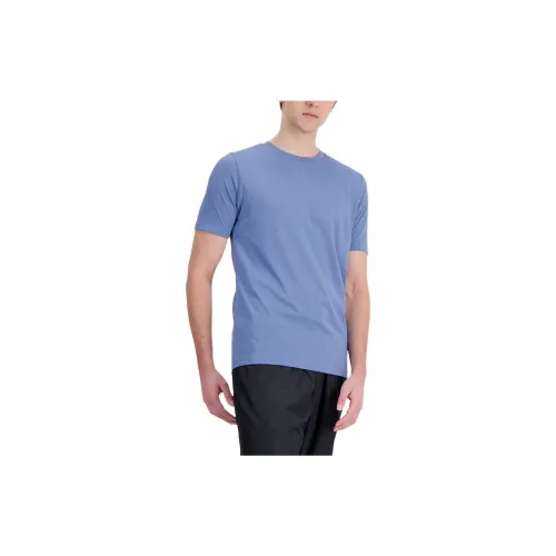 New Balance T-Shirts Men Mercury Blue