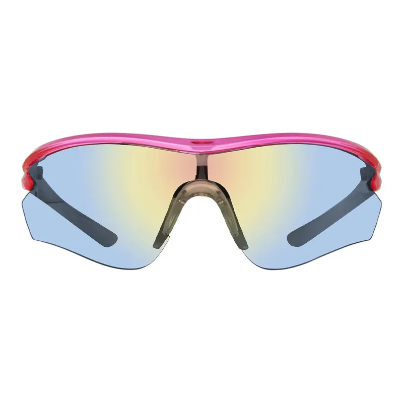 STEVE MADDEN Irregular Shape Sunglasses Unisex Rose Red-1