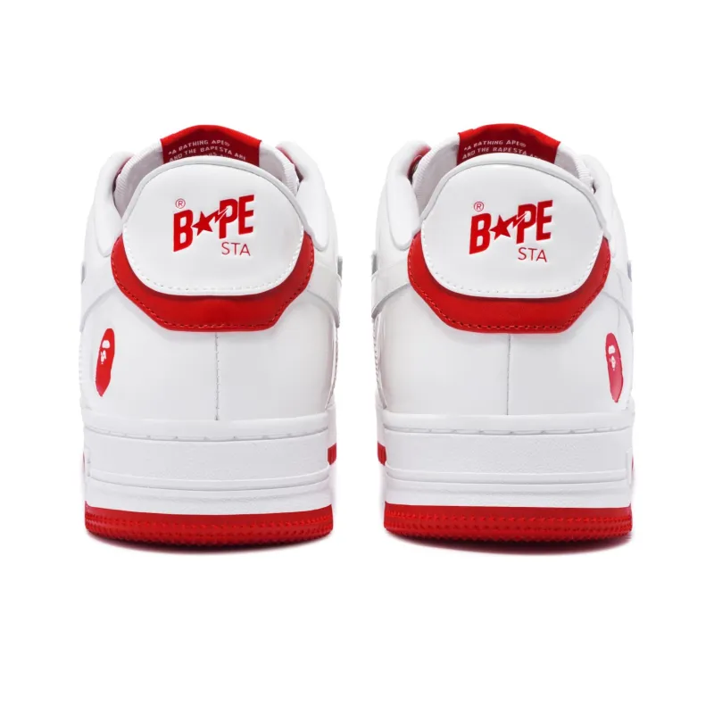BAPE A BATHING APE Bape Sta Low #6 Red-2