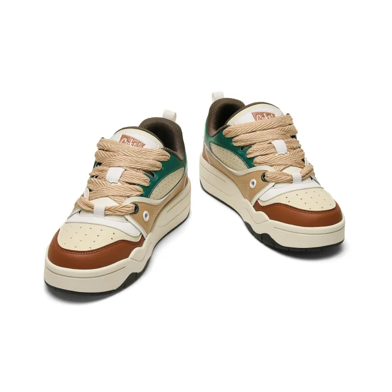 Coca Cola Anti Slip And Wear Resistant Height Increasing Low Top Skateboard Shoes Unisex-3