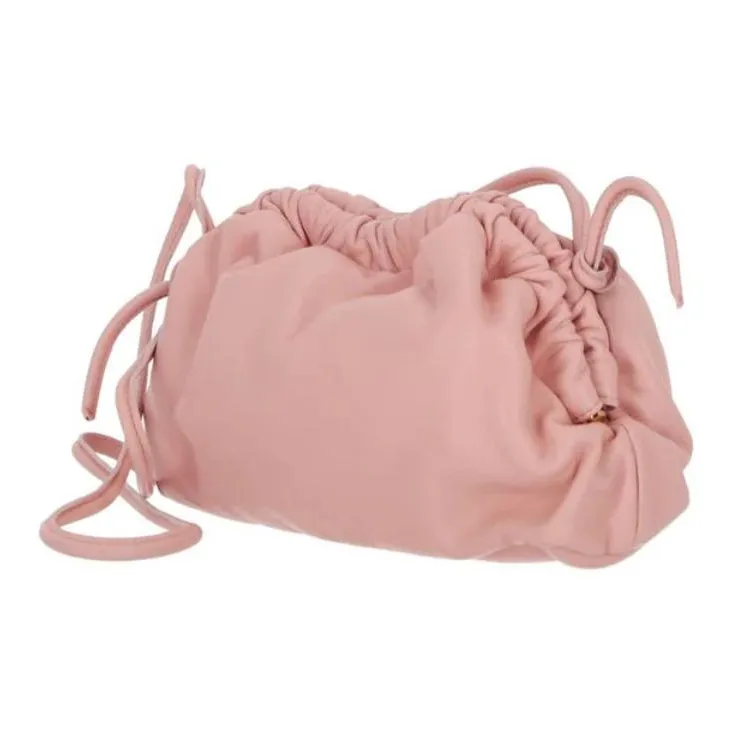 MANSUR GAVRIEL Lambskin Cloud Bag Clutch Women's Dahlia-1