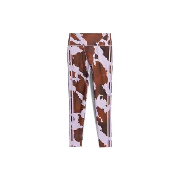 Adidas Ivy Park Cow Print Tights Aop Cow Hide/Purple Glow