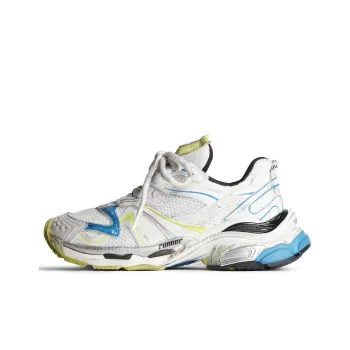 Balenciaga Runner Sneaker 'Worn Out   White Yellow Blue'