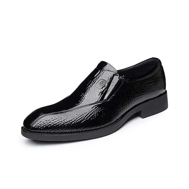 LAORENTOU Dress Shoes Men Low Top Black/Brown/Blue-1