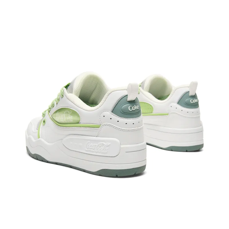 Coca Cola Anti Slip And Wear Resistant Height Increasing Low Top Skateboard Shoes Unisex-10