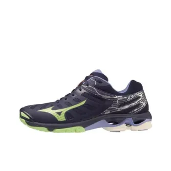 Mizuno Wave Voltage Cushioning Wear Resistant Low Top Training Shoes Men's Black