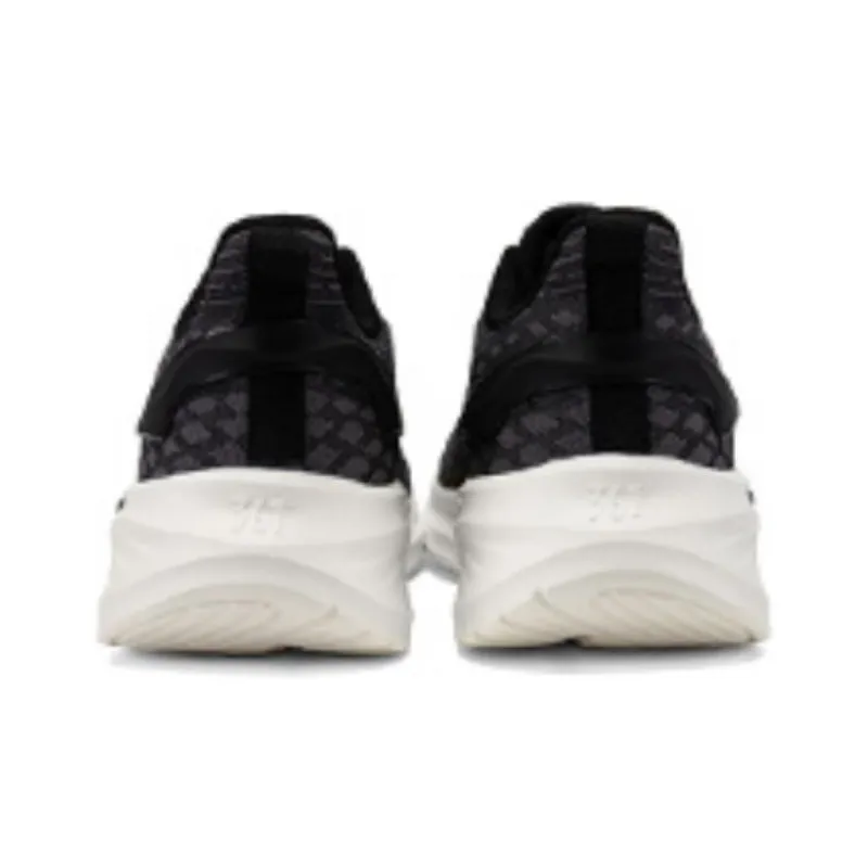 361° Cushioned Wear Resistant Lightweight Low Top Running Shoes Men's Black-3