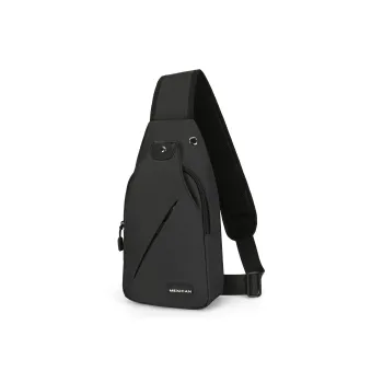 MEXICAN Fabric Crossbody Bag Regular Men's Black
