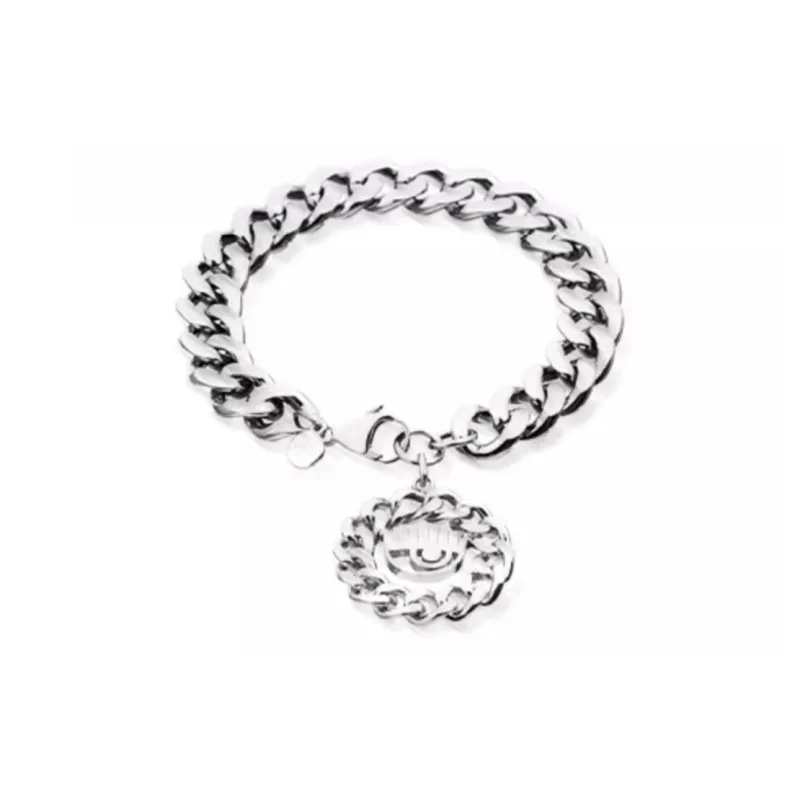 CHIARA FERRAGNI Brass Bracelets Unisex Silver-0