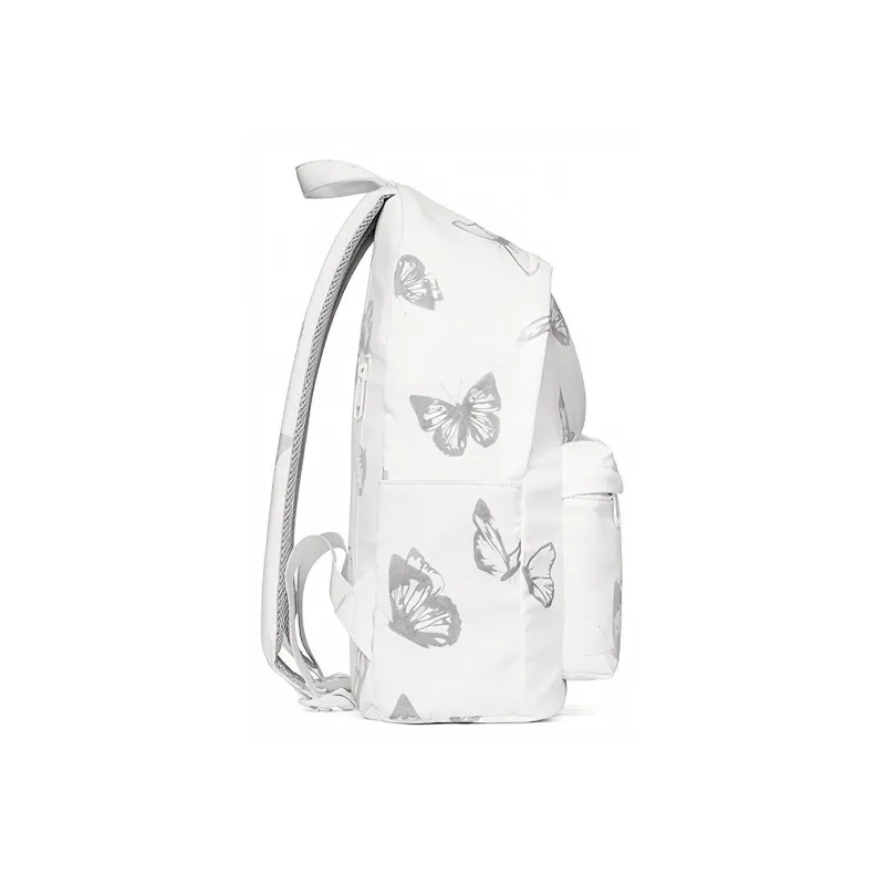 MR.ACE HOMME Fabric Practical Large Capacity Laptop Bag Backpack For Men Regular Women's White-2