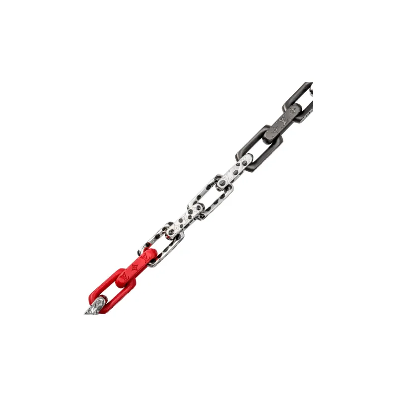LOUIS VUITTON X Yayoi Kusama Monogram Chain Bracelet-3