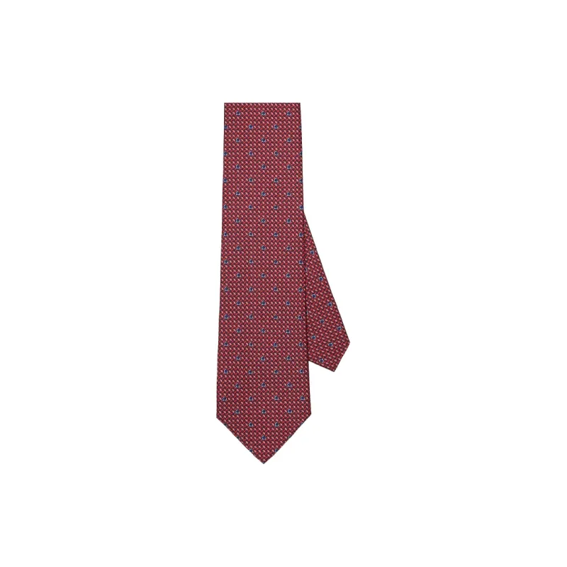 Ferragamo Squirrel print Tie-0