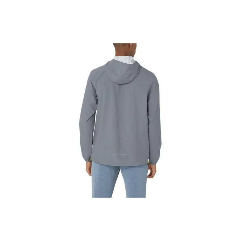 Asics Waterproof Jacket Jackets Coats Men's Slate Stone Color-1