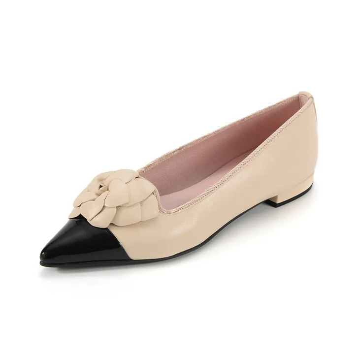 PrettyBallerinas Casual Single Shoes Women's Apricot-1