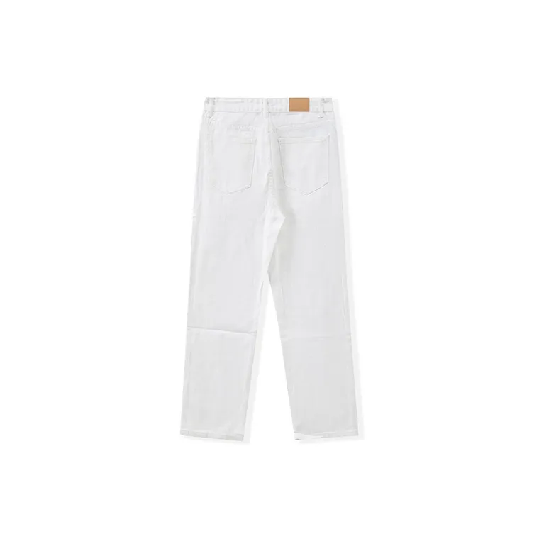 I'm David Casual Pants Unisex White-1