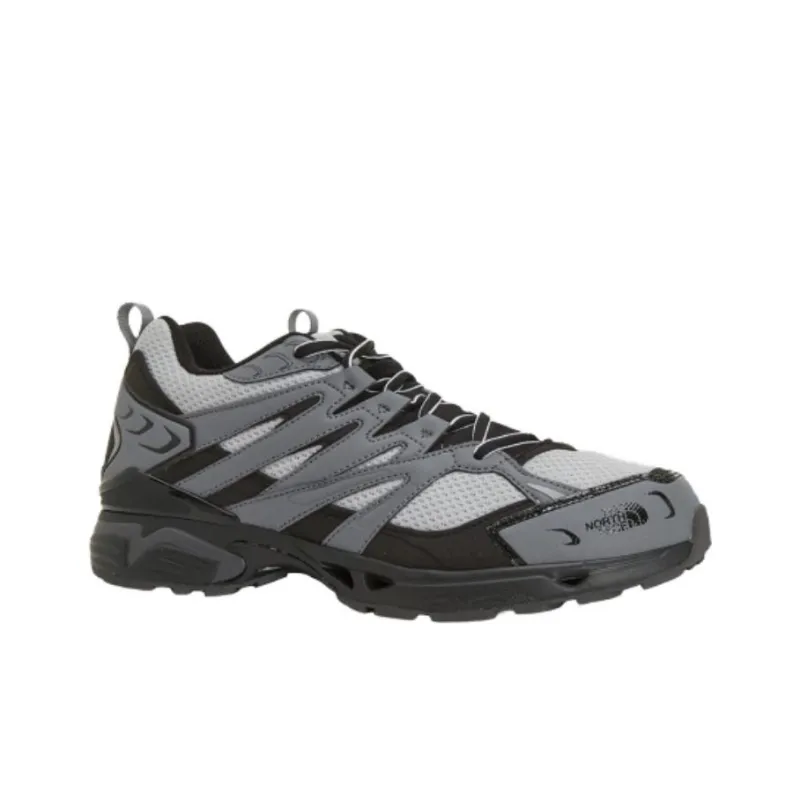 THE NORTH FACE Cushioned Slip Resistant Low Top Running Shoes Unisex Black Gray Color-1