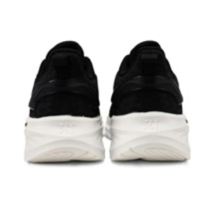 361° Anti Slip Wear Resistant Low Top Running Shoes Men's Black-2