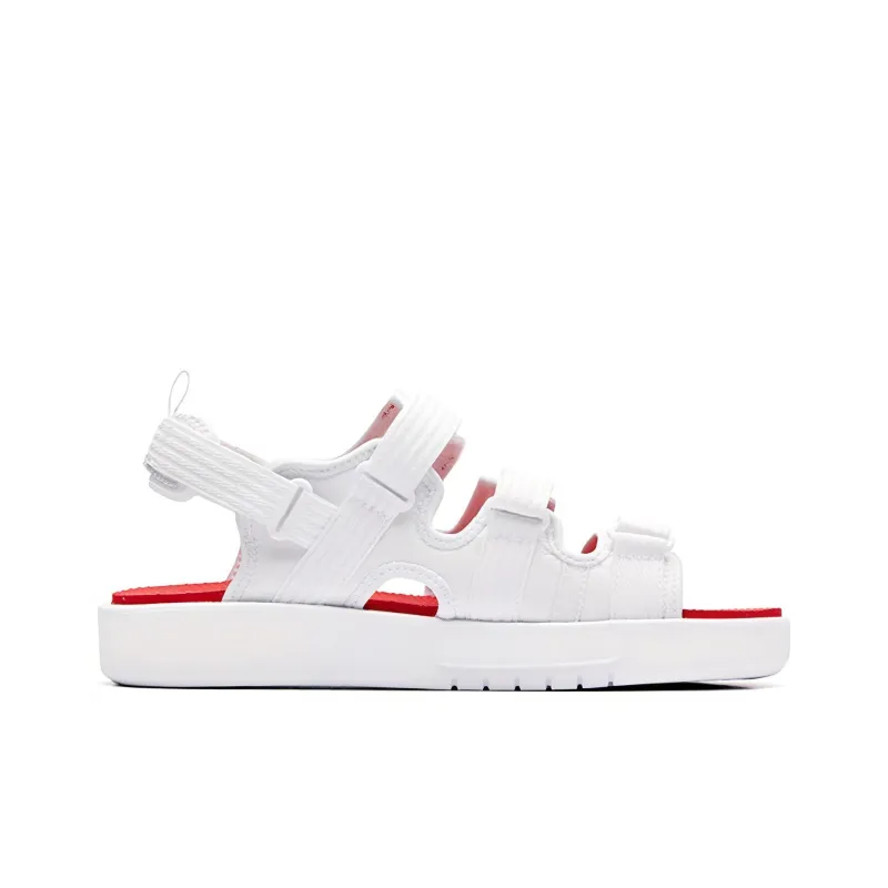 ANTA Beach Sandals Men White/Red-1