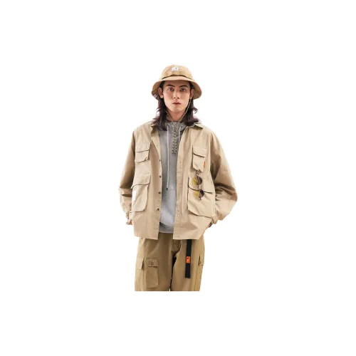 GOLDLION G+ Jackets Men Apricot