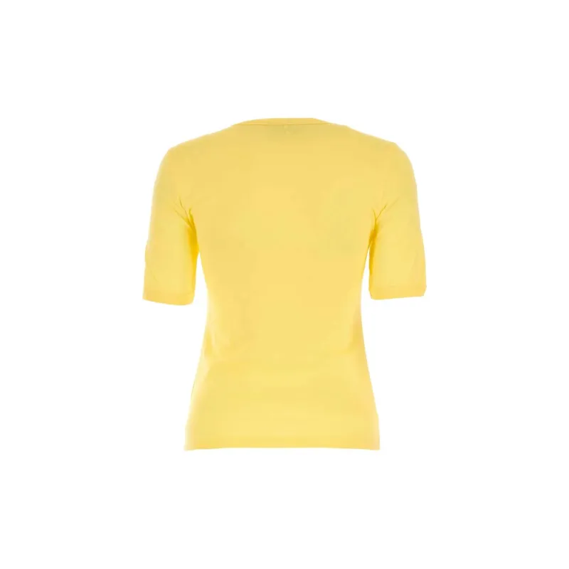 GANNI T Shirts Women's Yellow-1