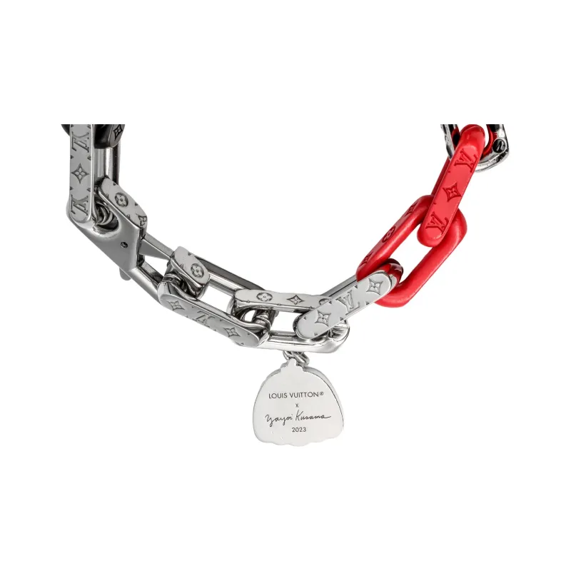 LOUIS VUITTON X Yayoi Kusama Monogram Chain Bracelet-2