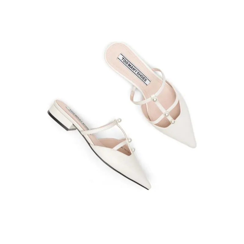 TOOMANYSHOES Wrap toe Slippers Women's-3