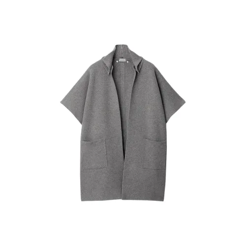 Burberry Cloaks Women's Light Gray