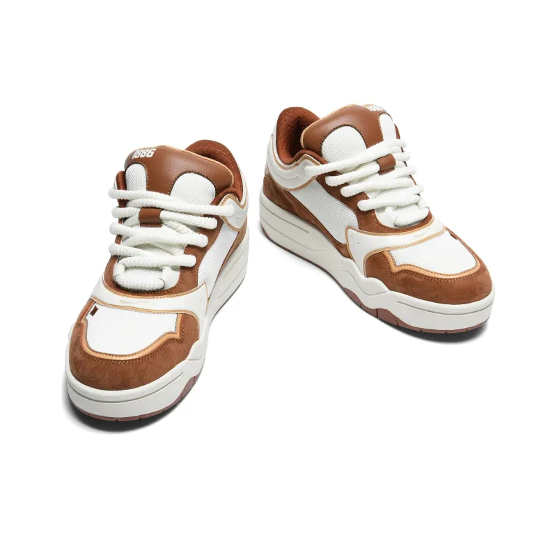 Coca-Cola Anti-Slip Wear-Resistant Lightweight Breathable Height Increasing Low-Top Skateboard Shoes Unisex-3