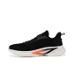 Obsidian Black/Neon Red Orange