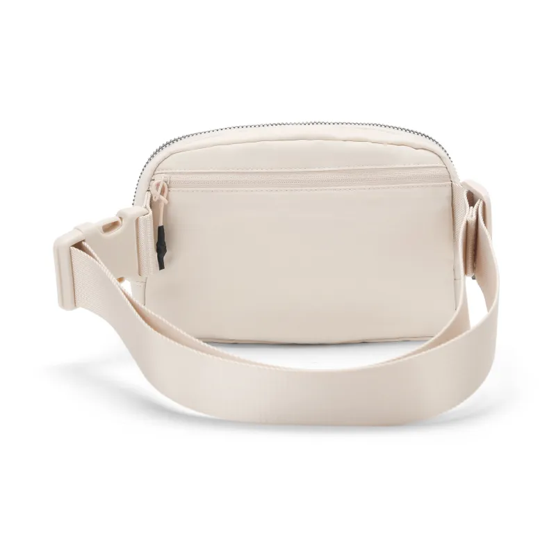 NANACREW Fabric One Shoulder Crossbody Bag Regular Unisex Beige/Pink/Dark Gray/Black/Marine Blue-3