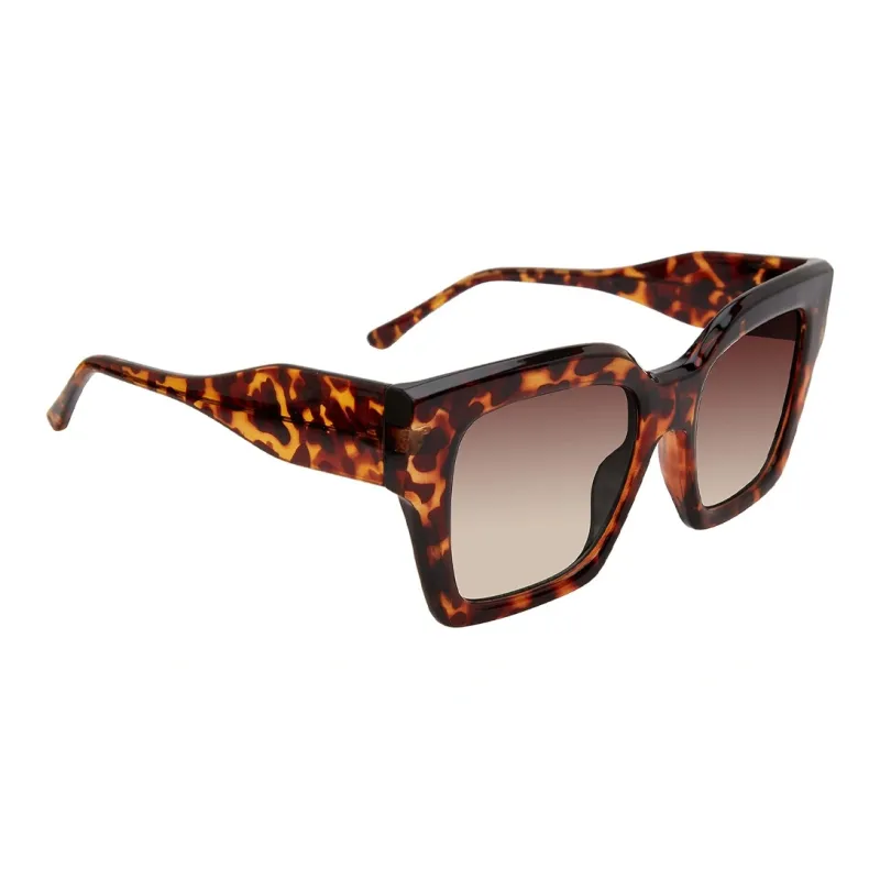 STEVE MADDEN Square Sunglasses Unisex Tortoiseshell-2