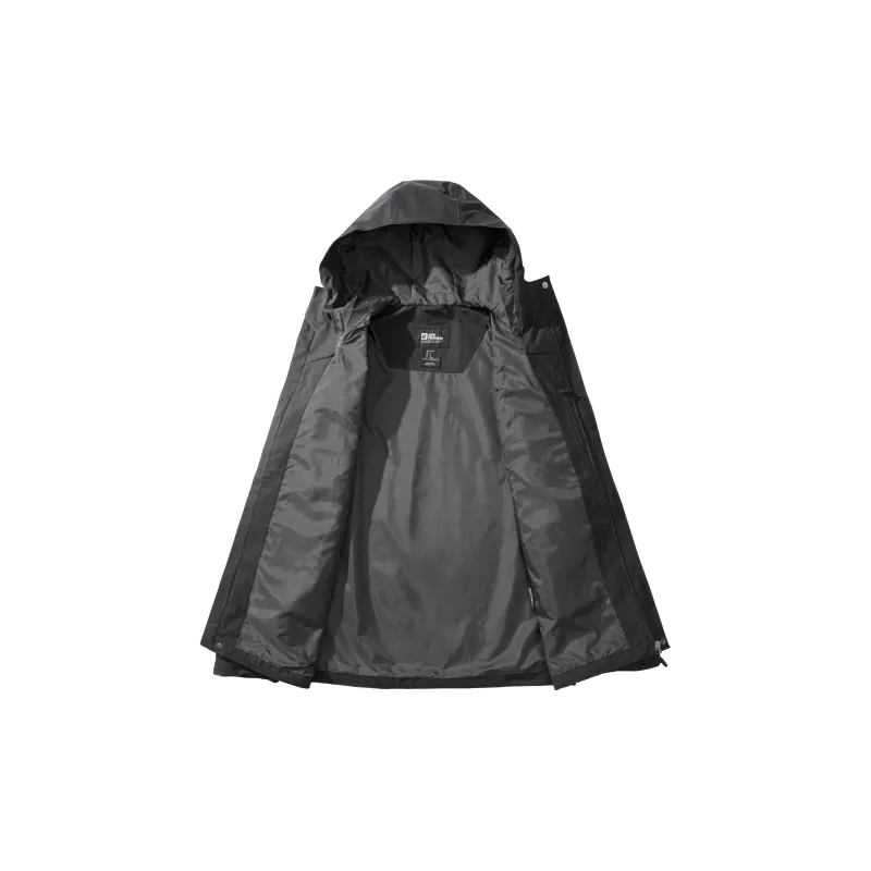 Jack Wolfskin KAMMWEG Water Resistant Windproof Breathable Water Repellent Windbreaker Jacket Men's-4