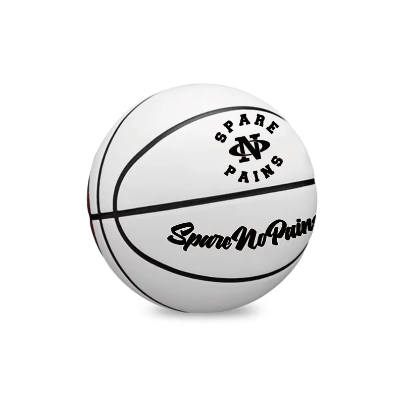 Sijue PU Basketball White Size 7 Ball Training Unisex-1