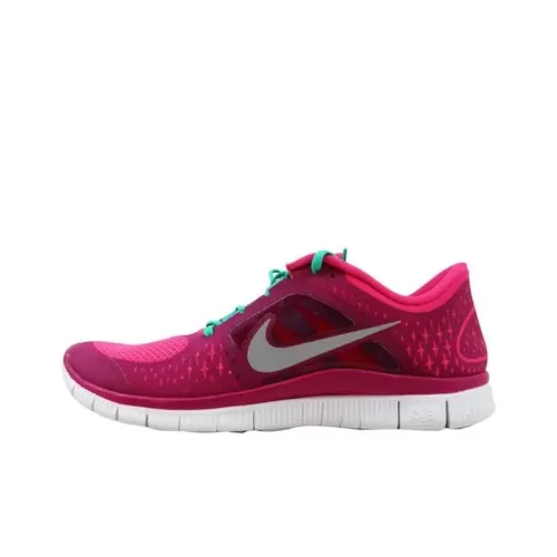 Nike Free Run+ 3 Pink Force/Reflect Silver-Sport Fuchsia Women's