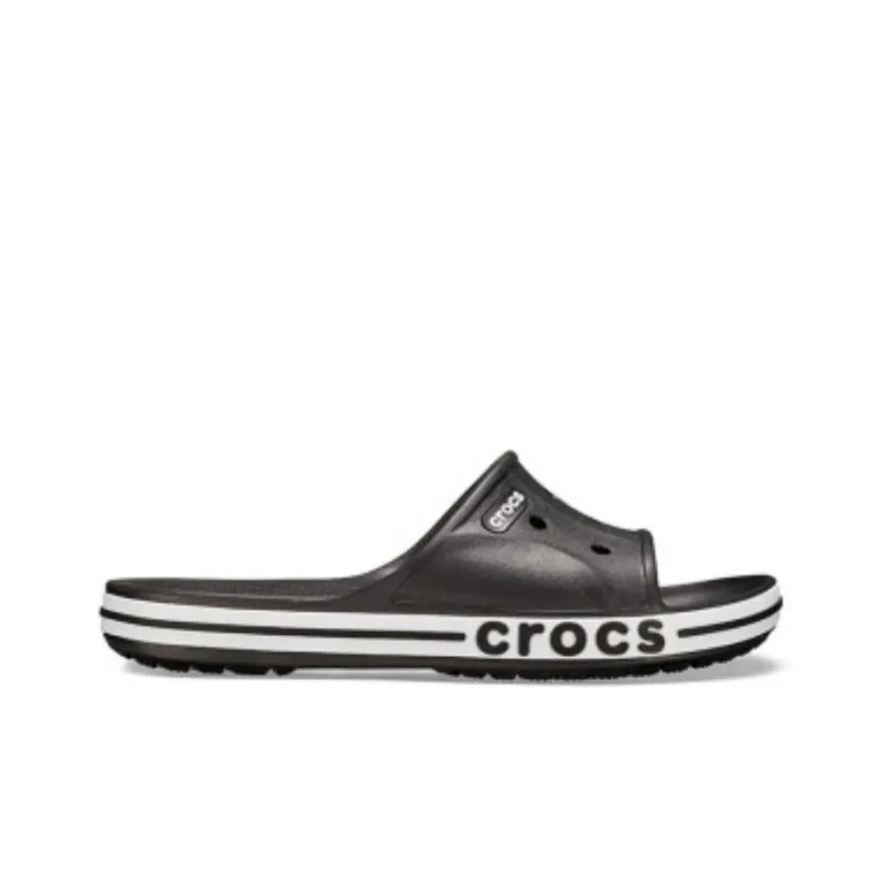 Crocs Bayaband Clog Hollow Out Casual Black Slippers-1