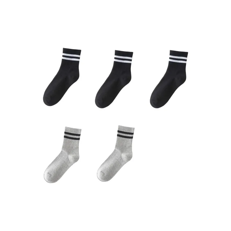 Lanza Mid Calf Socks Women's 5 Pack-4