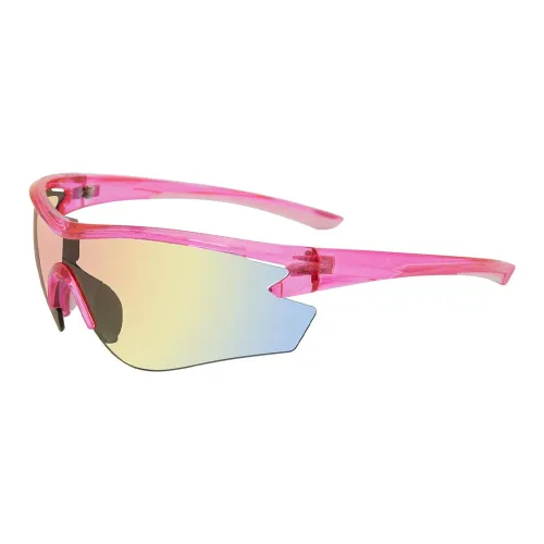 STEVE shorts Irregular Shape Sunglasses Unisex Rose Red