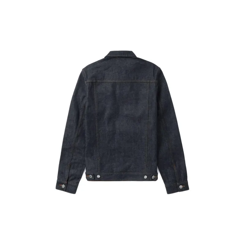 A.P.C X Pokemon Logo appliqué Denim Jacket-1
