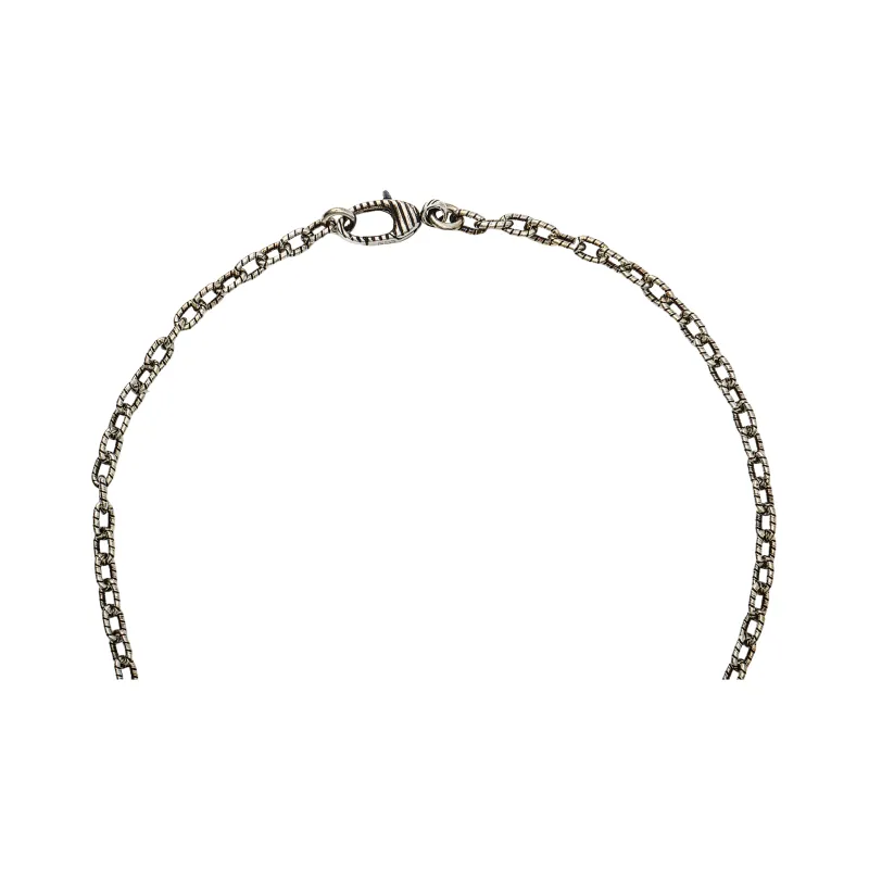 GUCCI Double G Necklace Collection 925 Silver Necklace-3