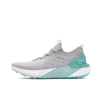 Under Armour Phantom Golf Wear Resistant Low Top Golf Shoes Women's Gray Green
