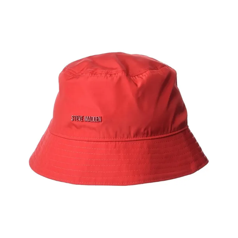 STEVE MADDEN Nylon Bucket Hats Men's Red-0