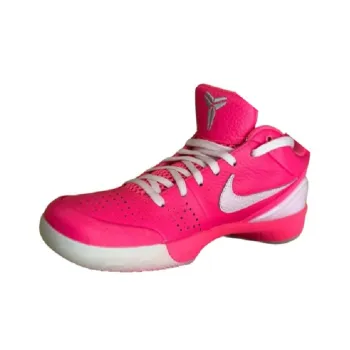 Nike Zoom Kobe 4 Protro Valentine's Day PE Wear Resistant Low Top Basketball Shoes Women's Pink White