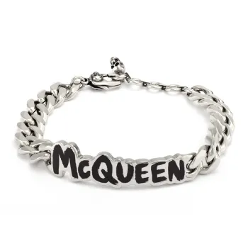 Alexander McQueen Graffiti Bracelet