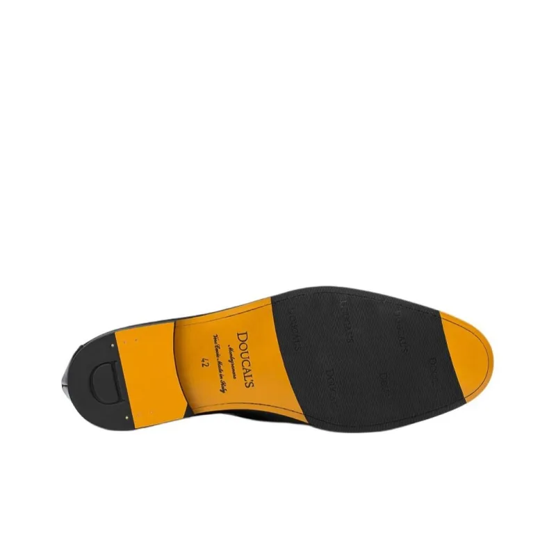 DOUCAL'S Tassel-detail Leather Loafers-4