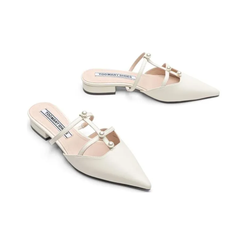 TOOMANYSHOES Wrap toe Slippers Women's-2