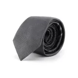 DIOR Silk Ties Men's Gray White