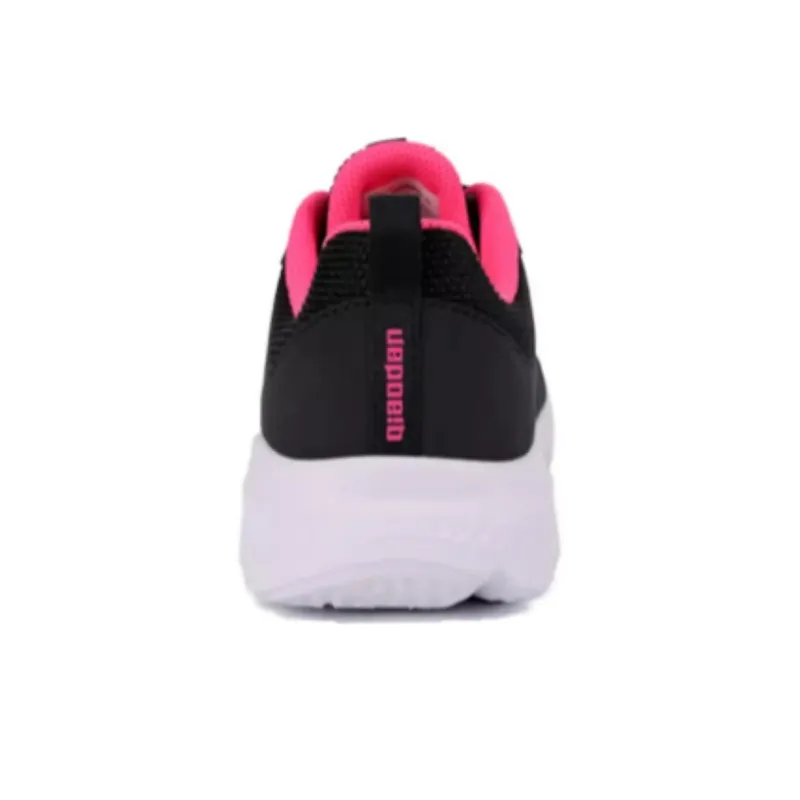 QIAODAN Cushioning Wear Resistant Low Top Running Shoes Women's Black Pink-2