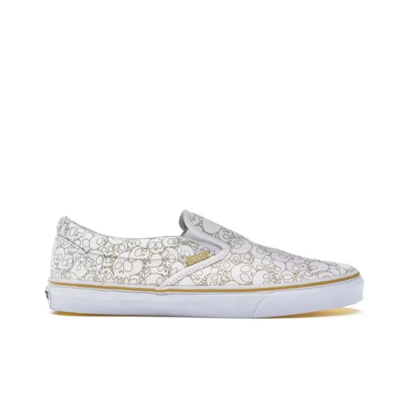 Vans Takashi Murakami X Slip-On LX 'Gold Skull'-1